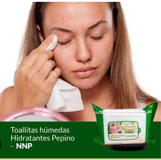 Toallitas húmedas Hidratantes Pepino