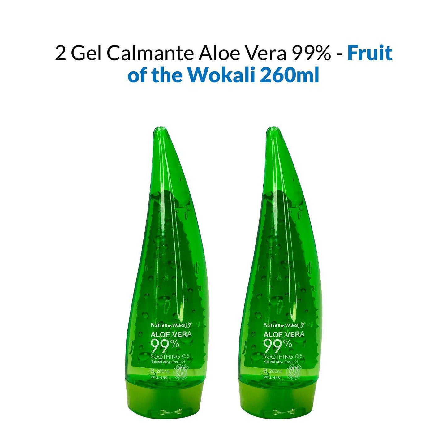 Aloe Vera 99% - Gel Calmante 260ml🍀🍀🍃