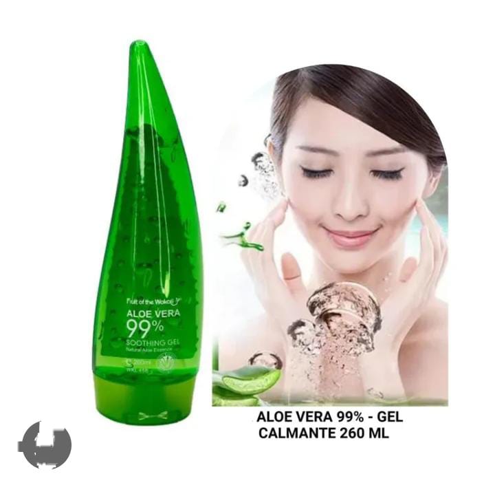 Aloe Vera 99% - Gel Calmante 260ml🍀🍀🍃